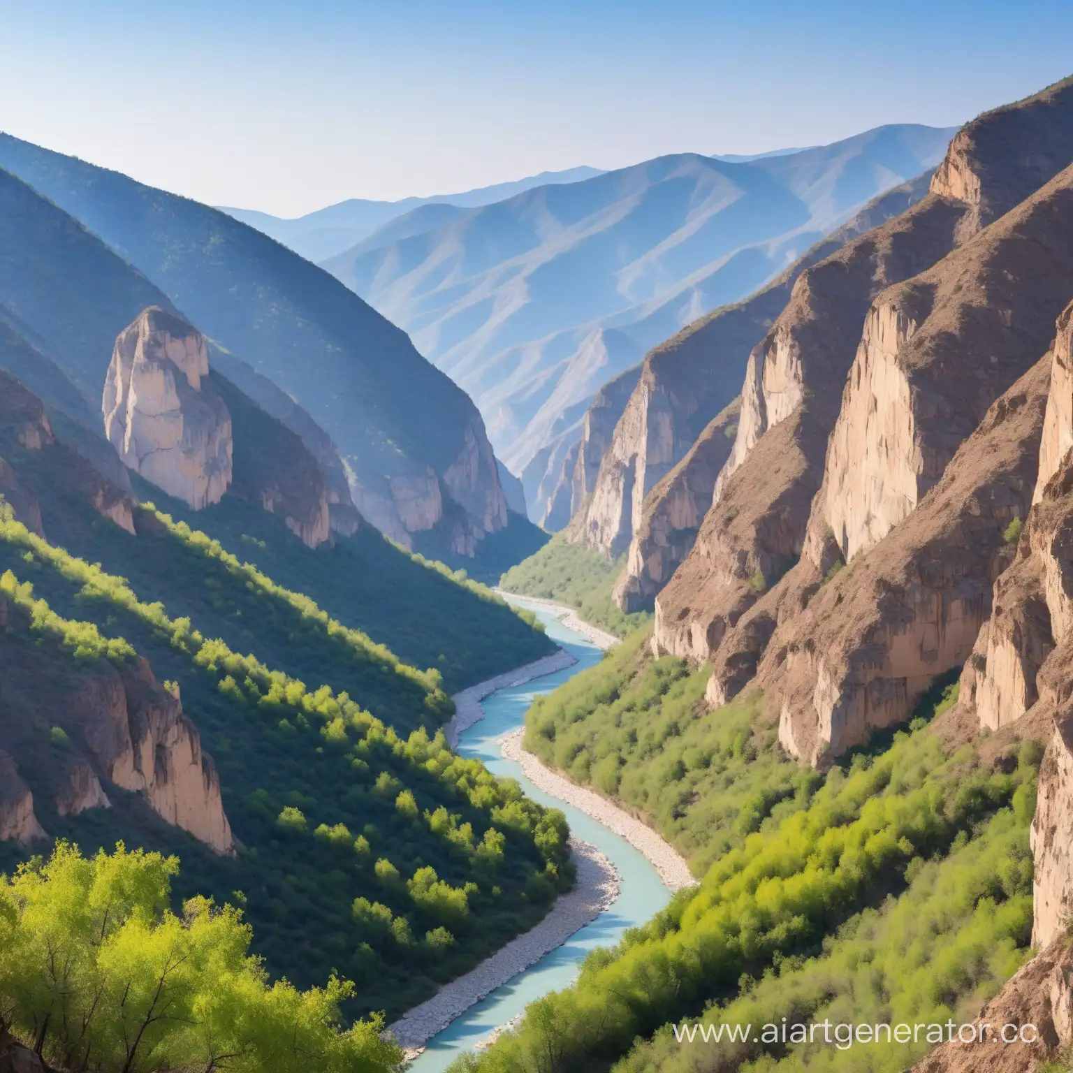 Sulak-Canyon-Adventure-Majestic-Mountains-and-Serene-Valley