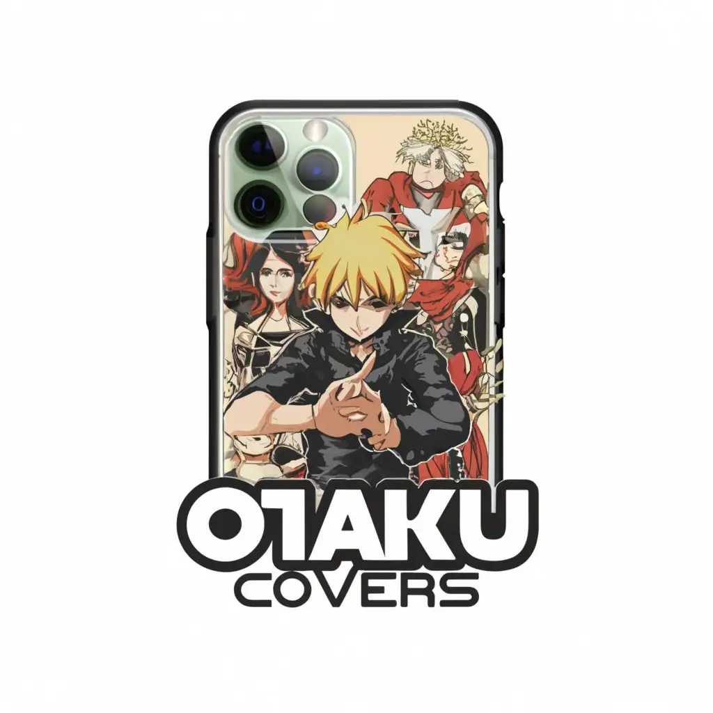 LOGO-Design-For-Otaku-Covers-Vibrant-Phone-Cover-Illustrations-Inspired-by-Jujutsu-Kaisen-Bleach-and-One-Piece