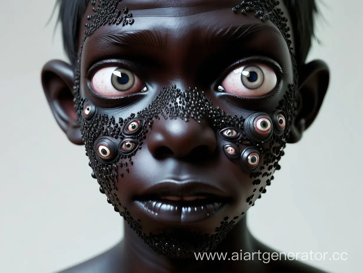 Multifaceted-African-American-Figure-with-Myriad-Eyes