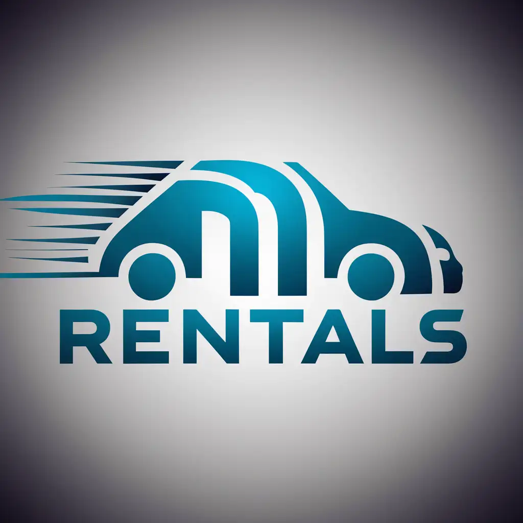"MI Rentals" named logo 