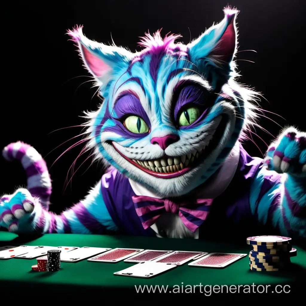 The Cheshire Cat is betting