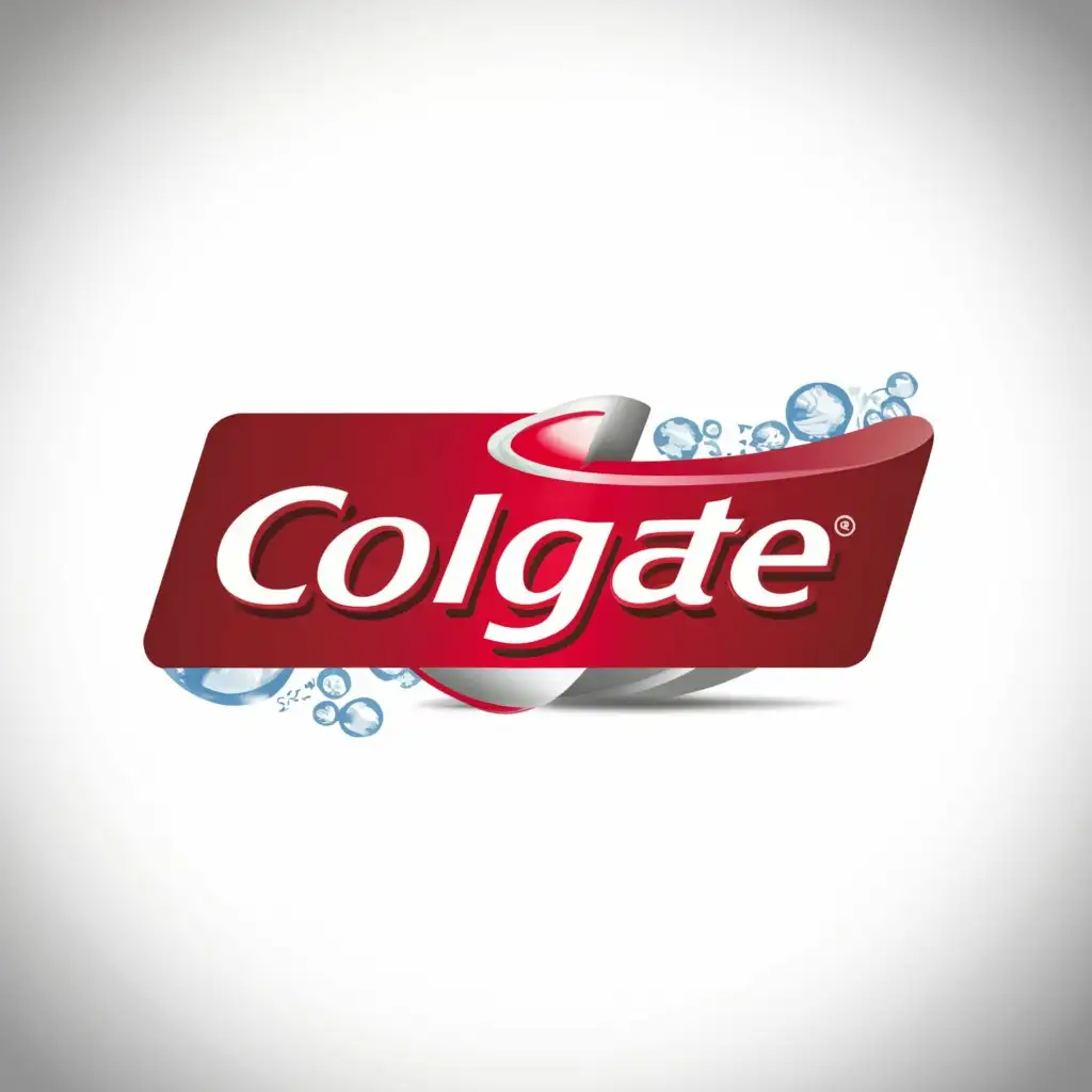 a logo design,with the text "Colgate", main symbol:Toothpaste,Moderate,be used in Medical Dental industry,clear background