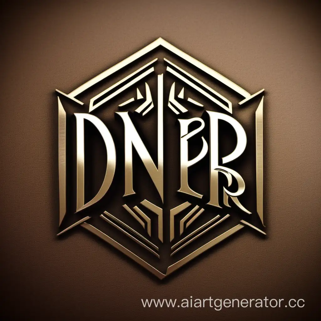 Corporate-Identity-Logo-Design-Dnepr-Trade-Initials-Emblem