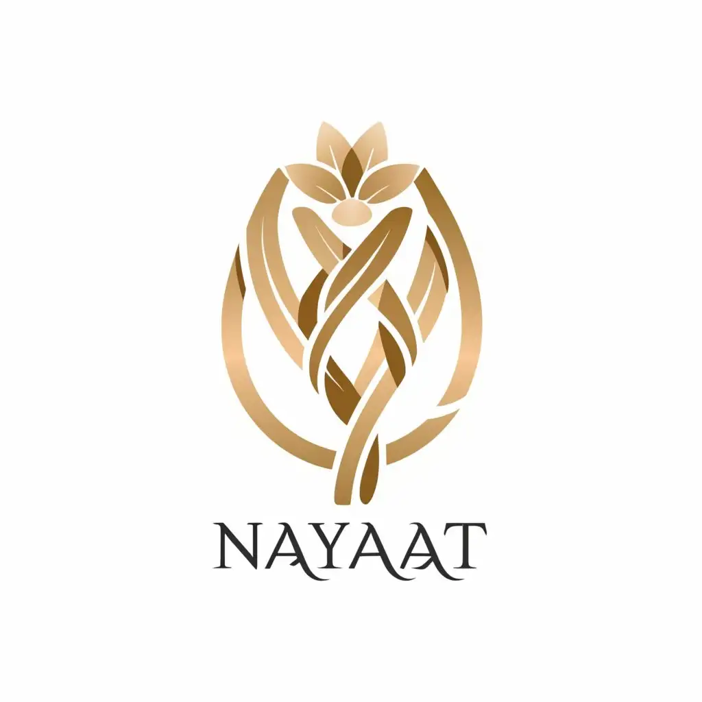 a logo design,with the text "NAYAAT", main symbol:We need logo for our perfume brand named Nayaat.,Moderate,clear background