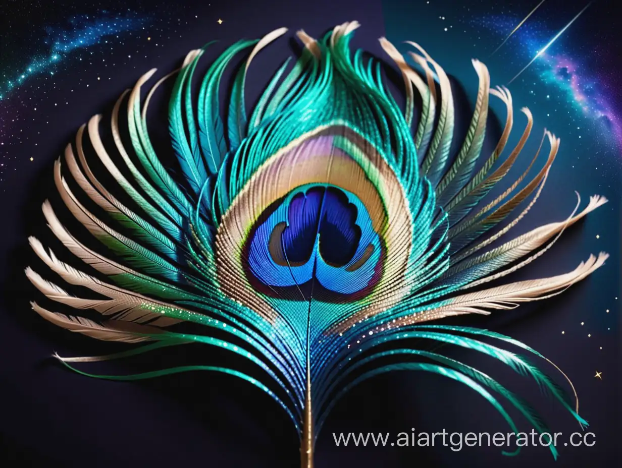 Starry-Sky-Peacock-Feather-Celestial-Beauty-in-Nature
