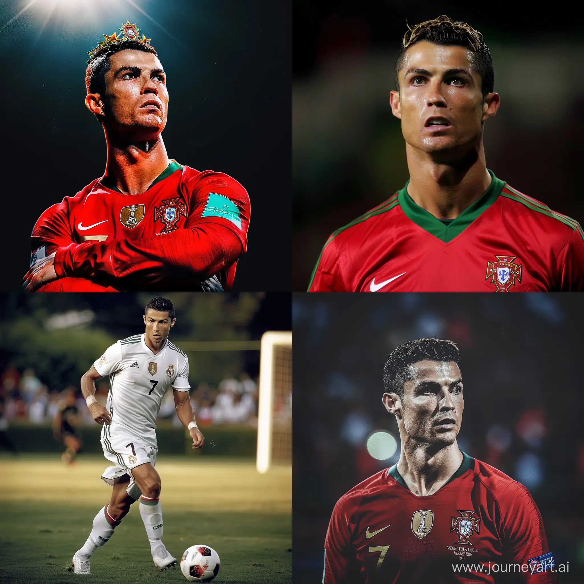 Cristiano Ronaldo cr7  king photo image 