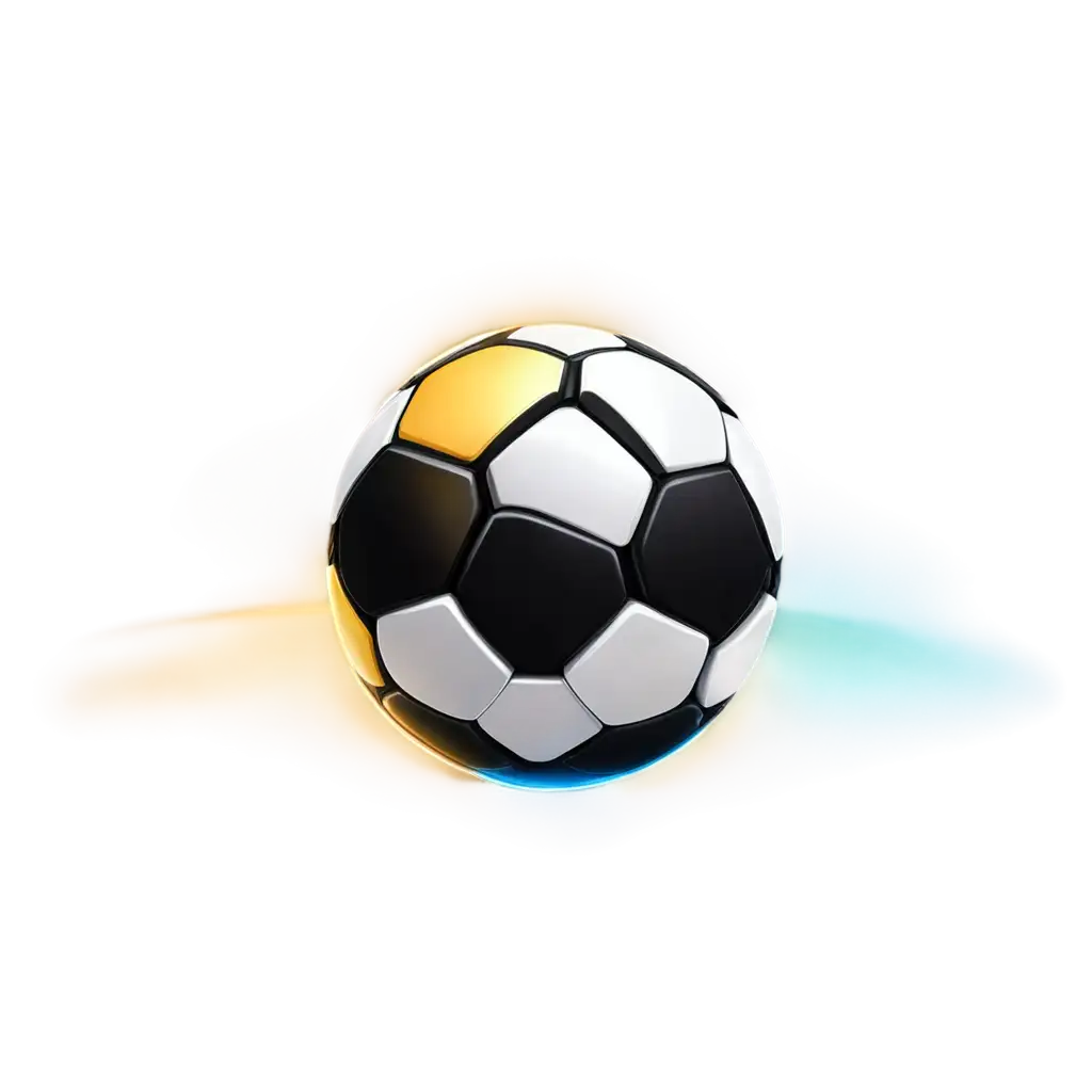 Soccer Coaching Branding EyeCatching PNG Logo with Hexagon Soccer Ball ...