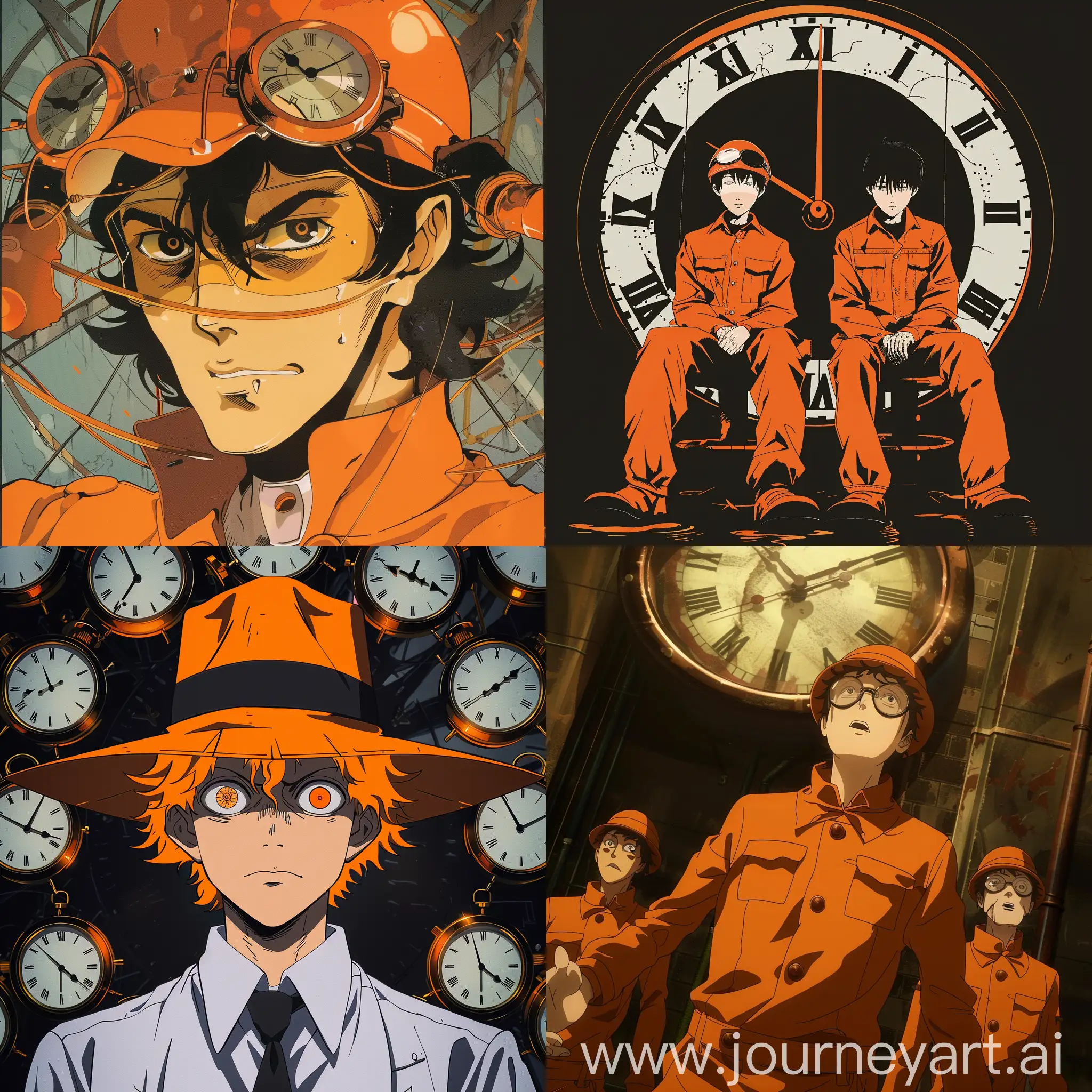 A clockwork orange but Anime