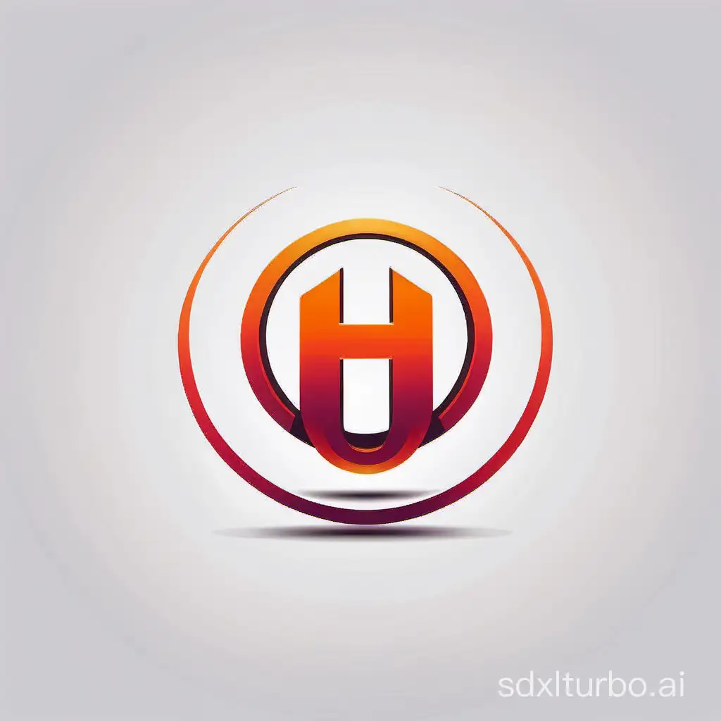 Henghong-Information-Dynamic-IT-Industry-Logo-in-Business-Style