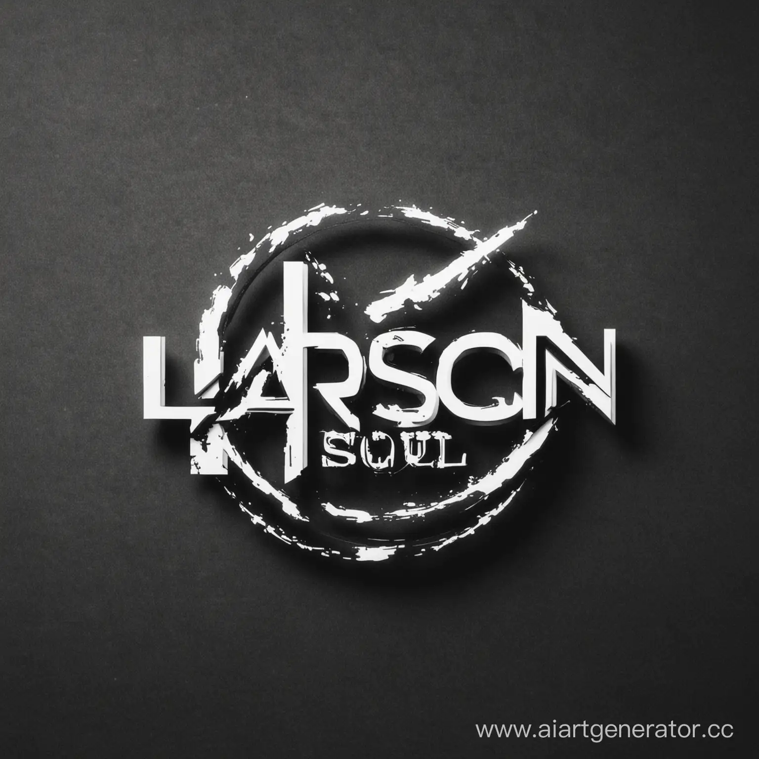 Larson-Soul-Music-Logo-in-EDM-Style