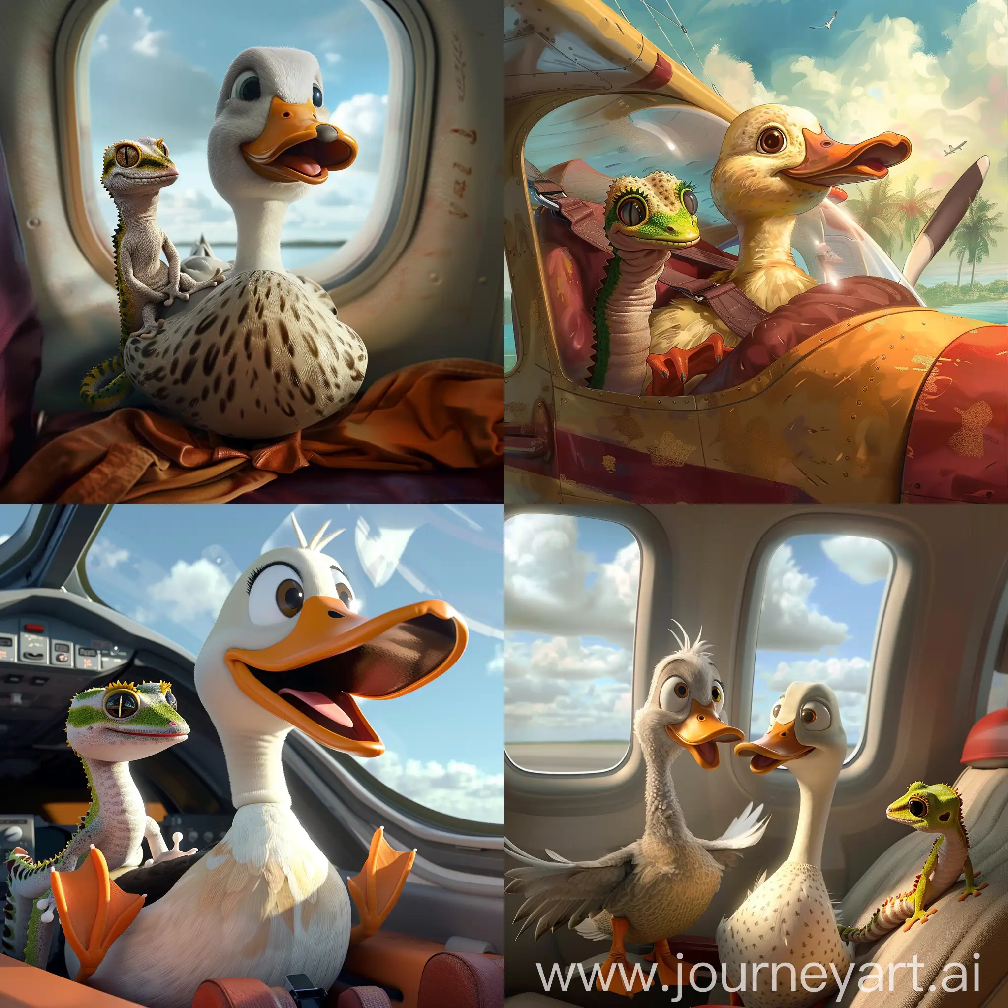 Duck-and-Gecko-Flying-Together-in-a-Colorful-Airplane-Adventure