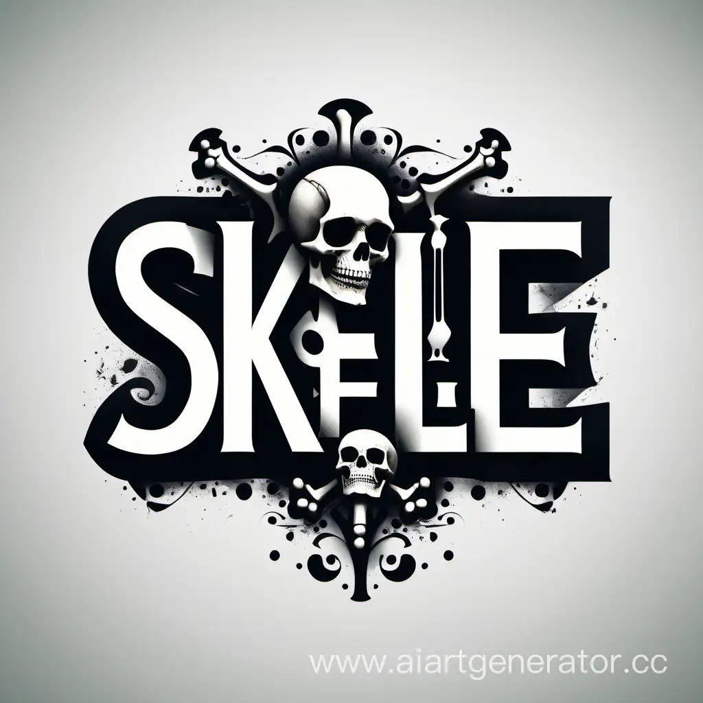 логотип для компании в современном стиле из слов Skele.D&G 