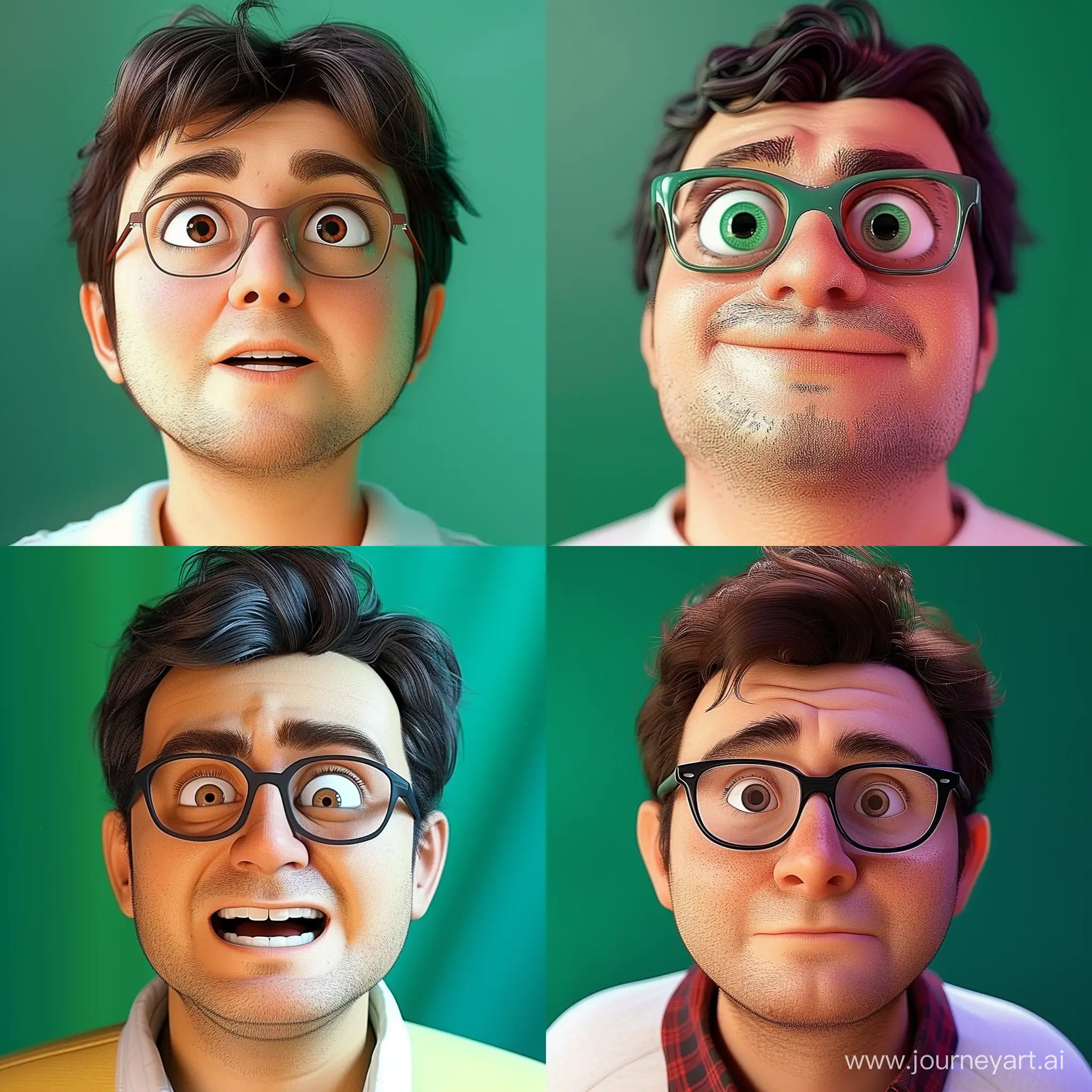 https://aminbeheshti.com/wp-content/uploads/2021/05/AminBeheshti_com.jpg Pixar 3d  style, Pixar cartoon characters, close-up