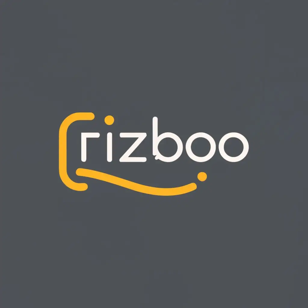LOGO-Design-for-Frizboo-Elegant-Typography-with-Cleverly-Connected-Characters