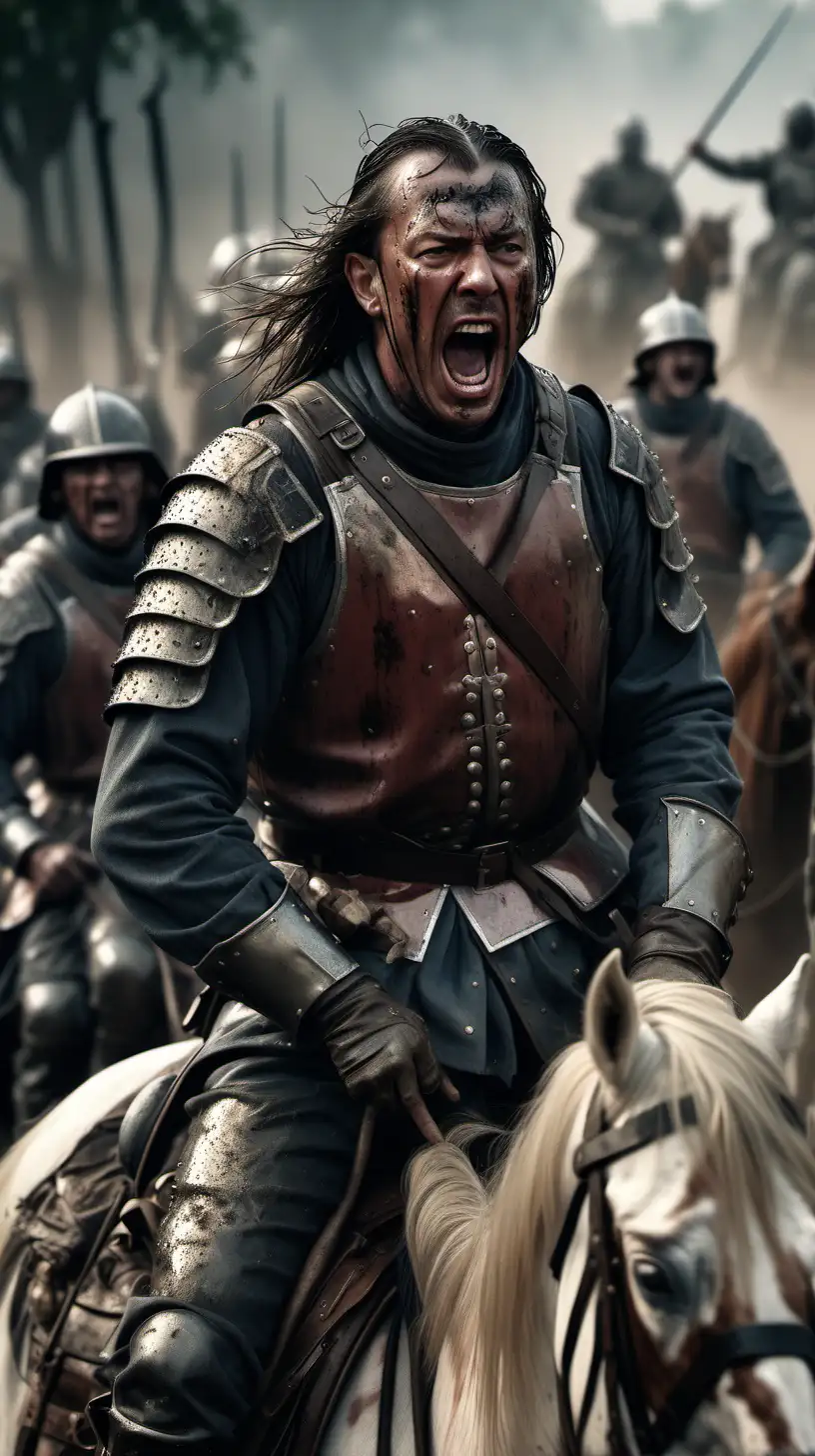 BattleReady Warrior on Horseback in 1503 HD Cinematic Image