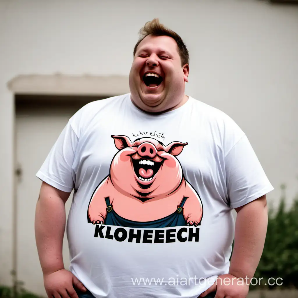 Jovial-KlohechBranded-Pig-in-Hilarious-TShirt-Laughter