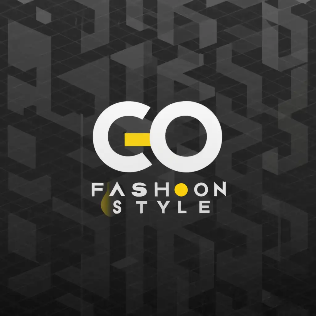 a logo design,with the text 'Go Fashion Style', main symbol:Text Combination,Minimalistic,clear background