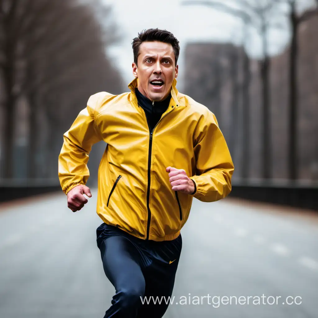 Energetic-Runner-in-Striking-Yellow-Jacket