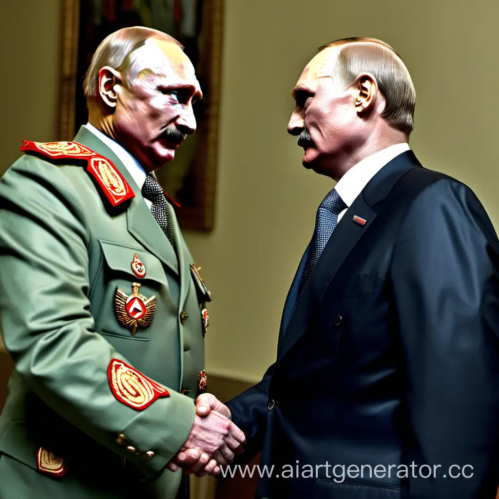 Putin-and-Hitler-Reptilian-Handshake