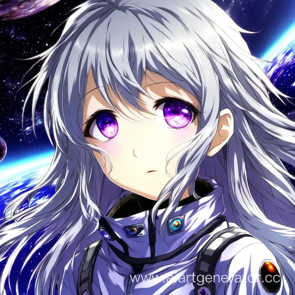 Anime-SilverHaired-Girl-in-Celestial-Space