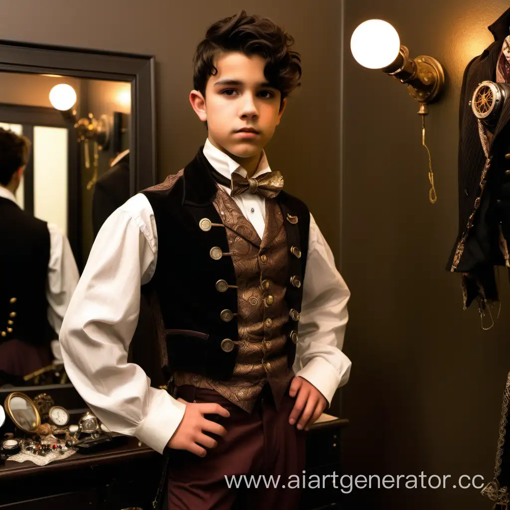 Stylish-Steampunk-Transformation-19YearOld-Landon-Prepares-for-Grand-Ball