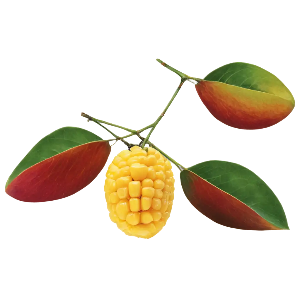 Exquisite-Mango-PNG-Illustration-Captivating-Fruit-Art-for-Culinary-Blogs-Recipes