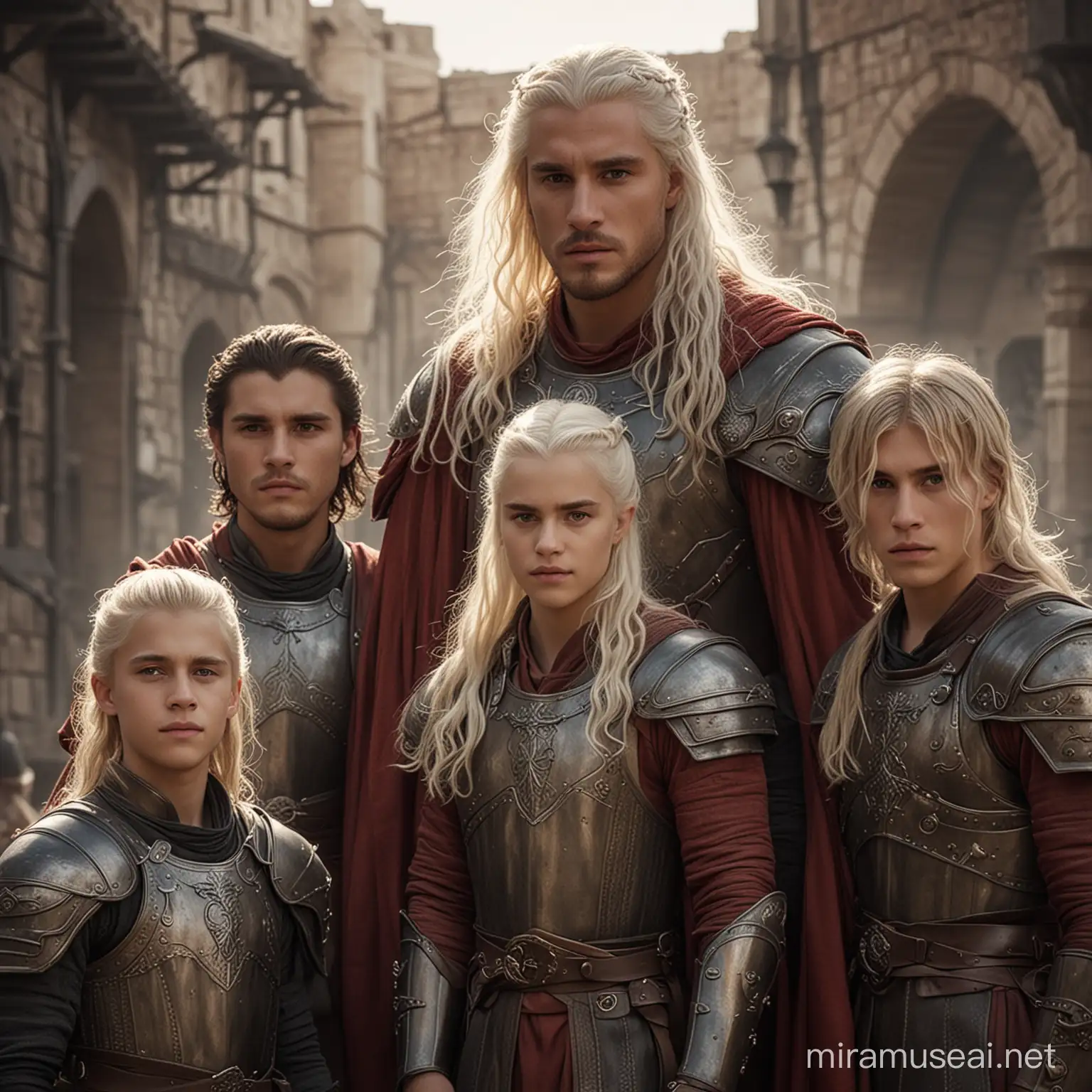 Taeron Targaryen and his sons