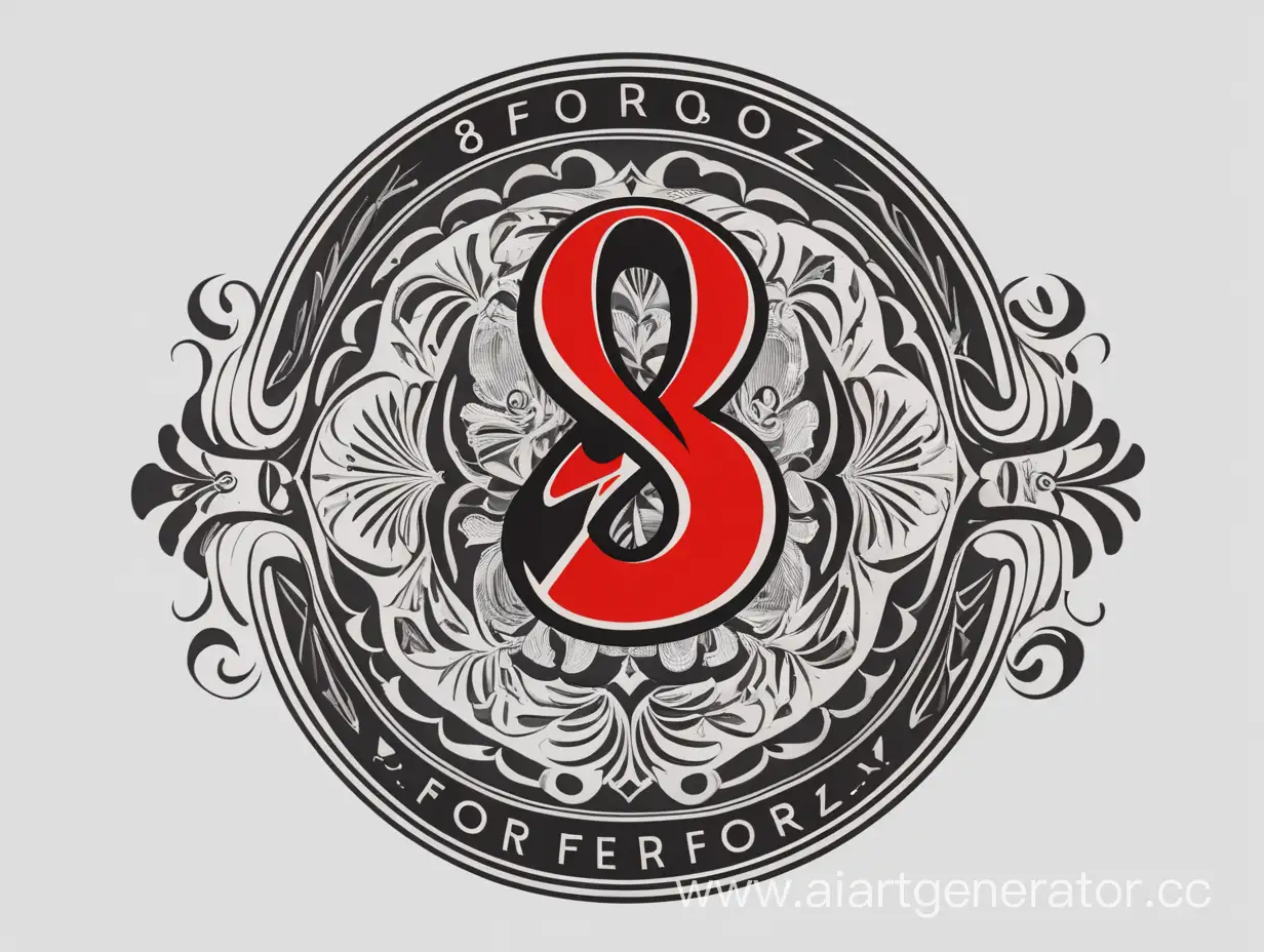 Логотип с надписью 8Forz