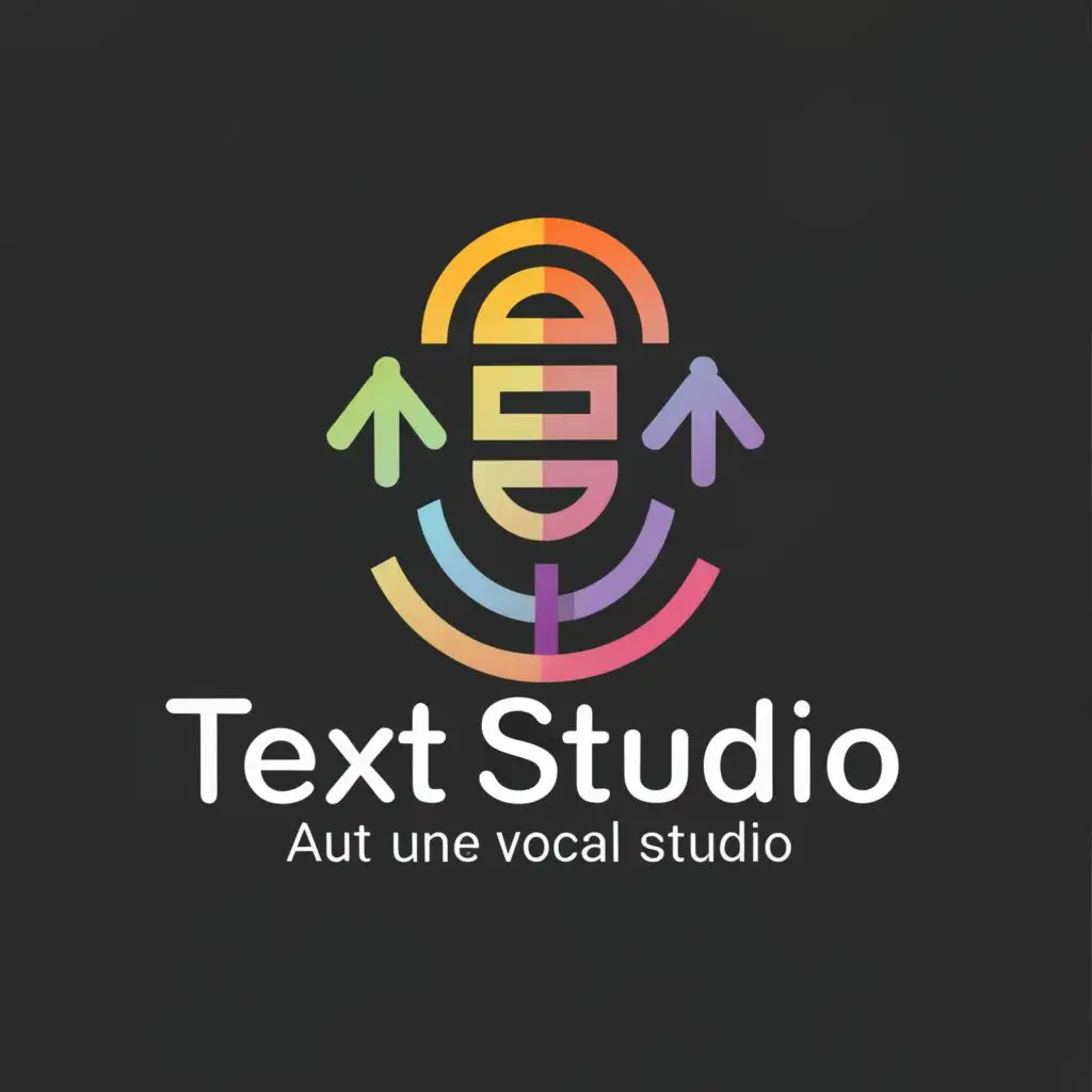 a logo design,with the text "Text Studio", main symbol:Auto Tune Vocal Studio,Moderate,be used in Travel industry,clear background