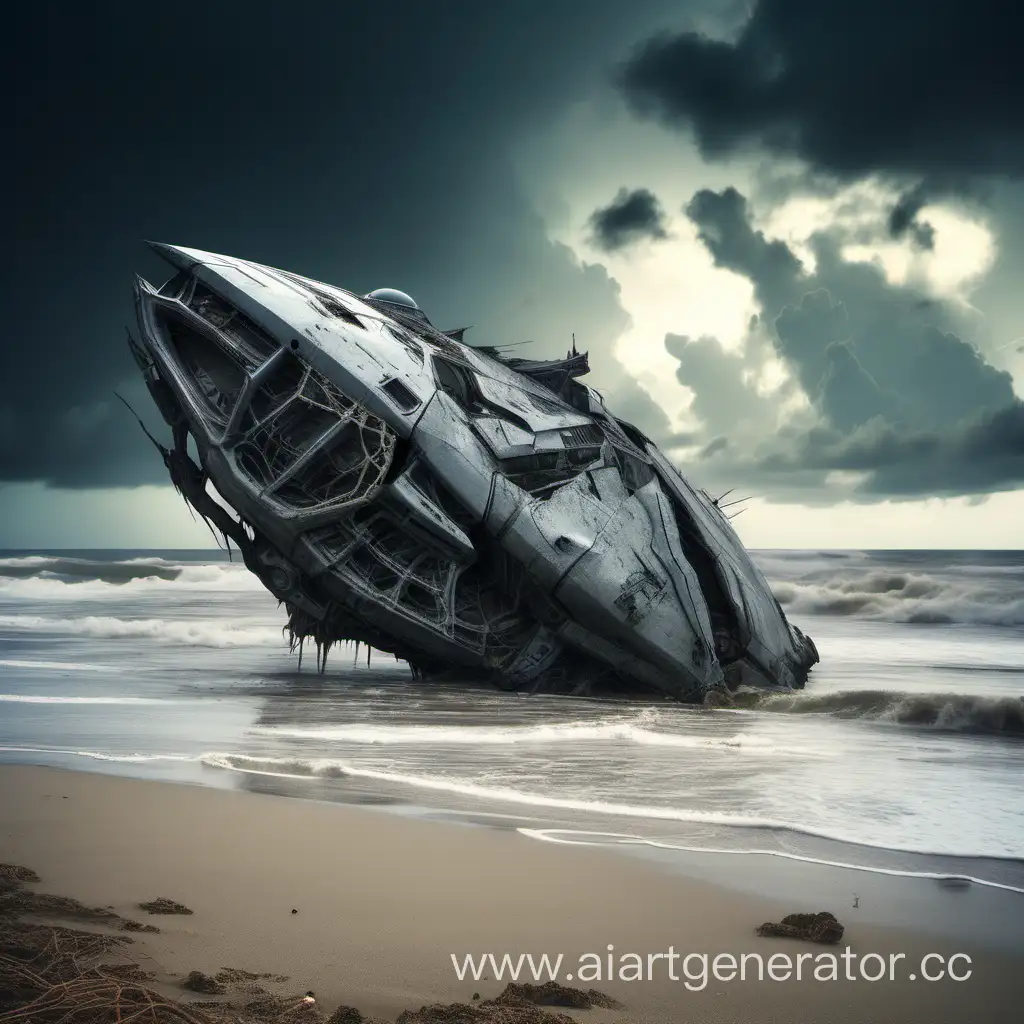 Alien-Spaceship-Crash-Amidst-Atlantic-Storm