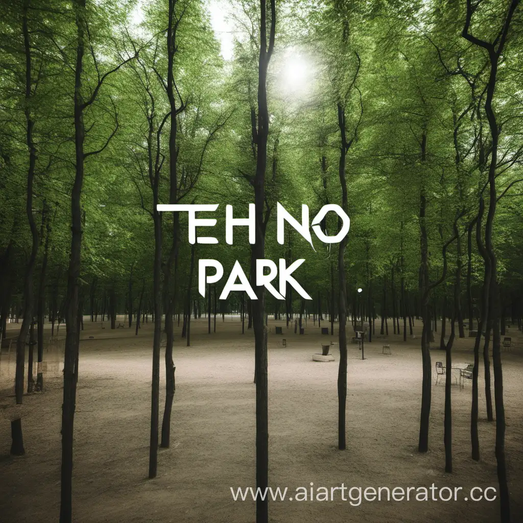 Futuristic-Technology-Logo-Design-in-Tehno-Park-Setting