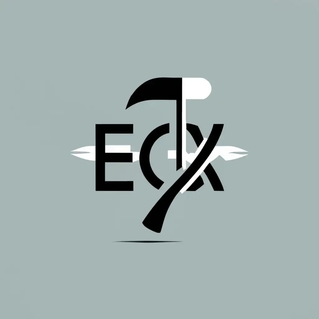 logo, Axe, with the text "Tecax12", typography, be used in Education industry