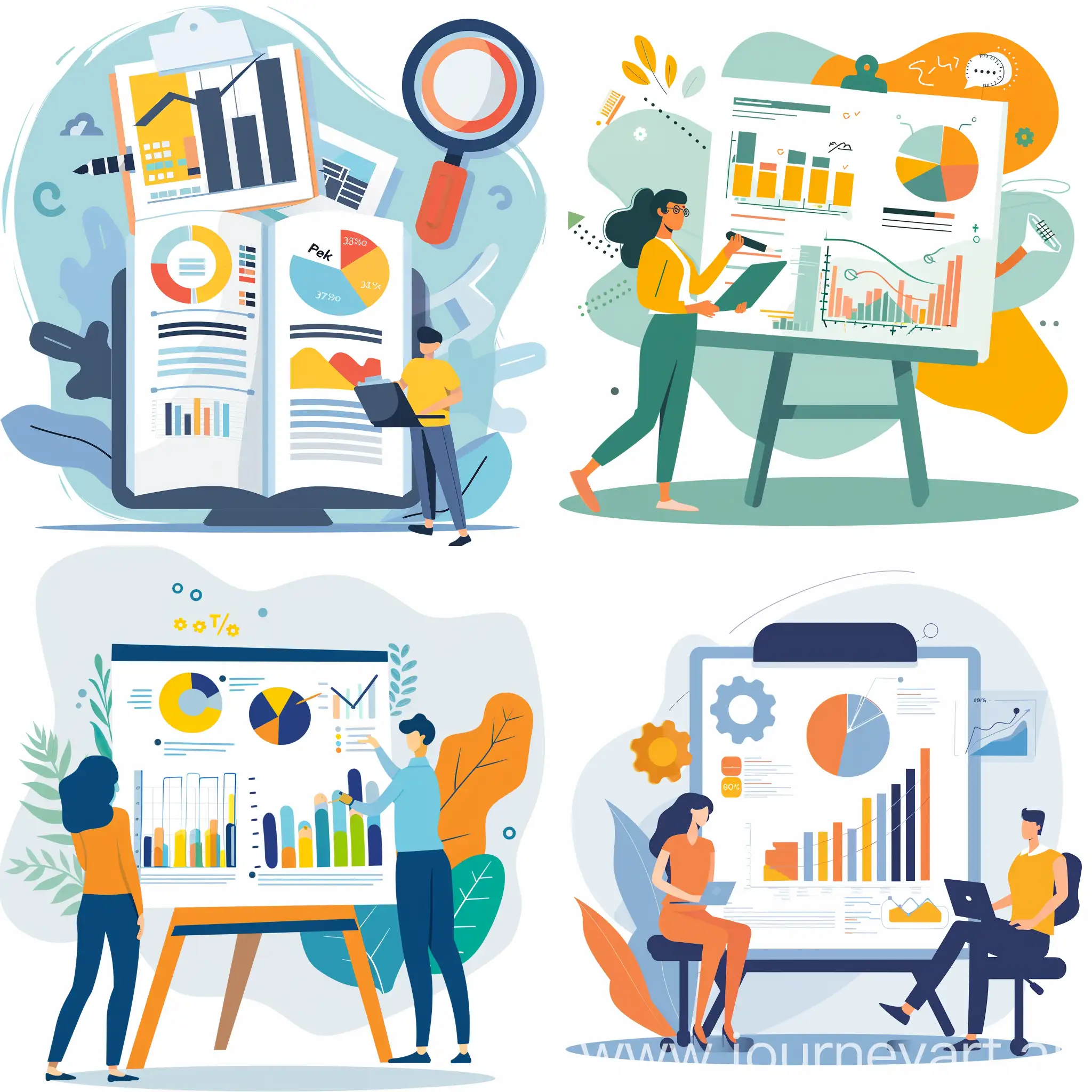 Interactive-Marketing-Study-Illustration-with-Vibrant-Visuals