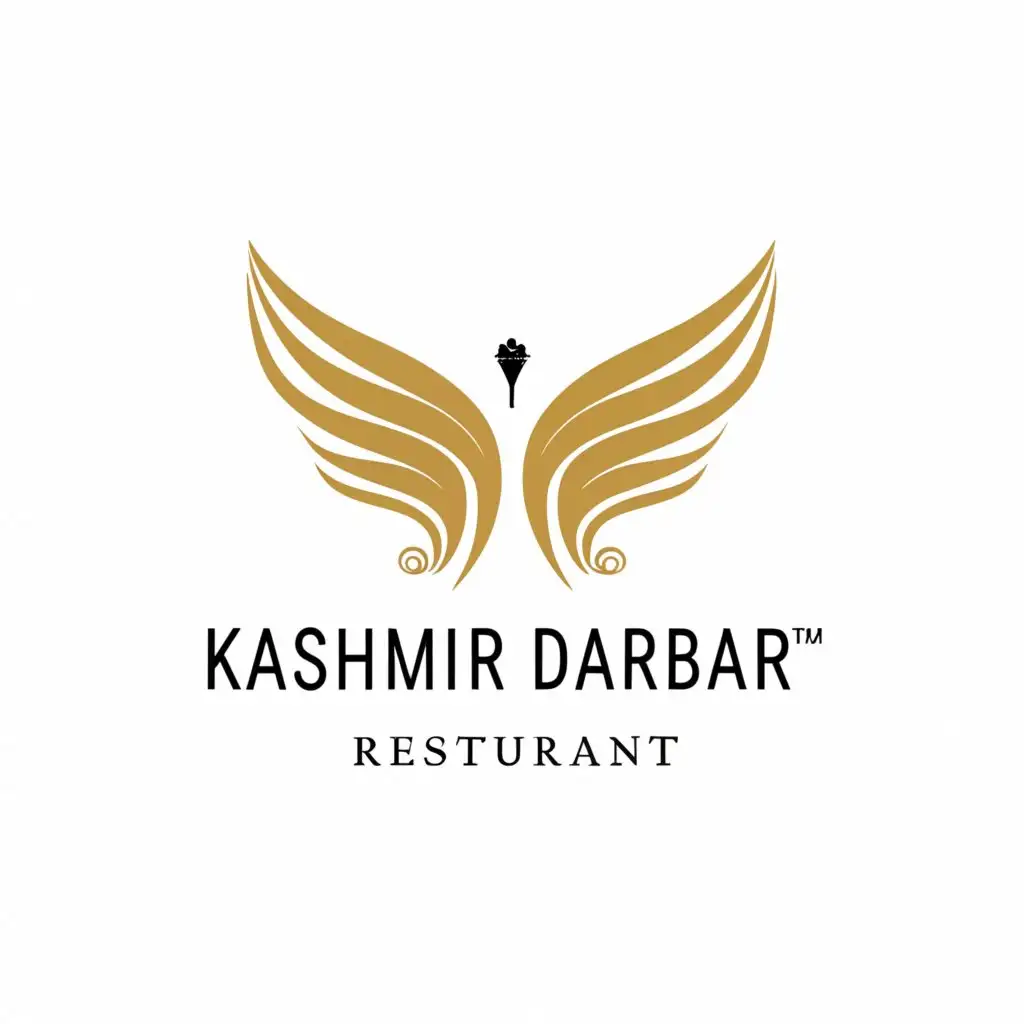 LOGO-Design-For-Kashmir-Darbar-Wings-Symbolizing-Elegance-and-Freedom