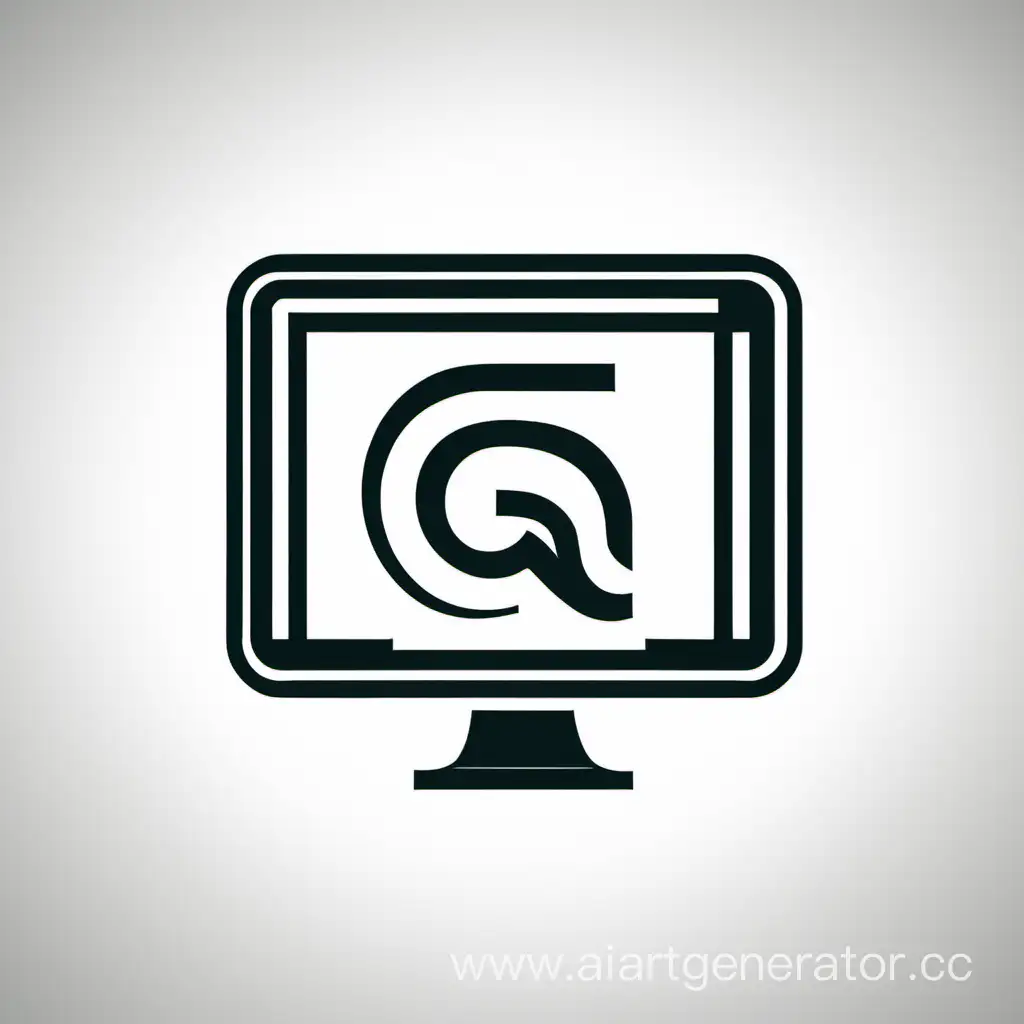 Логотип, дизайн компьютерная техника, название 1Q