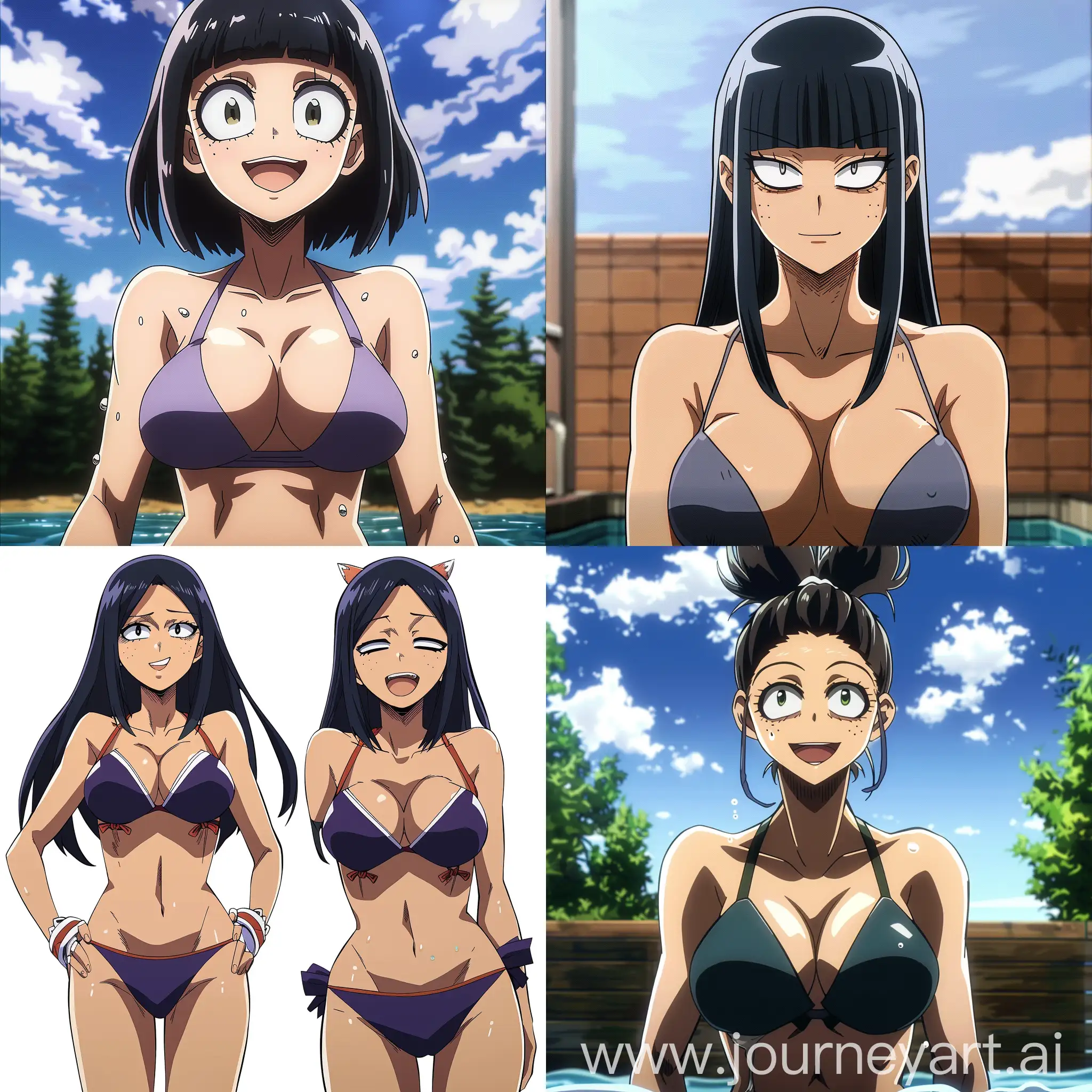 Kyoka-Jiro-Swimsuit-Fan-Art-My-Hero-Academia-Character-in-Beach-Attire