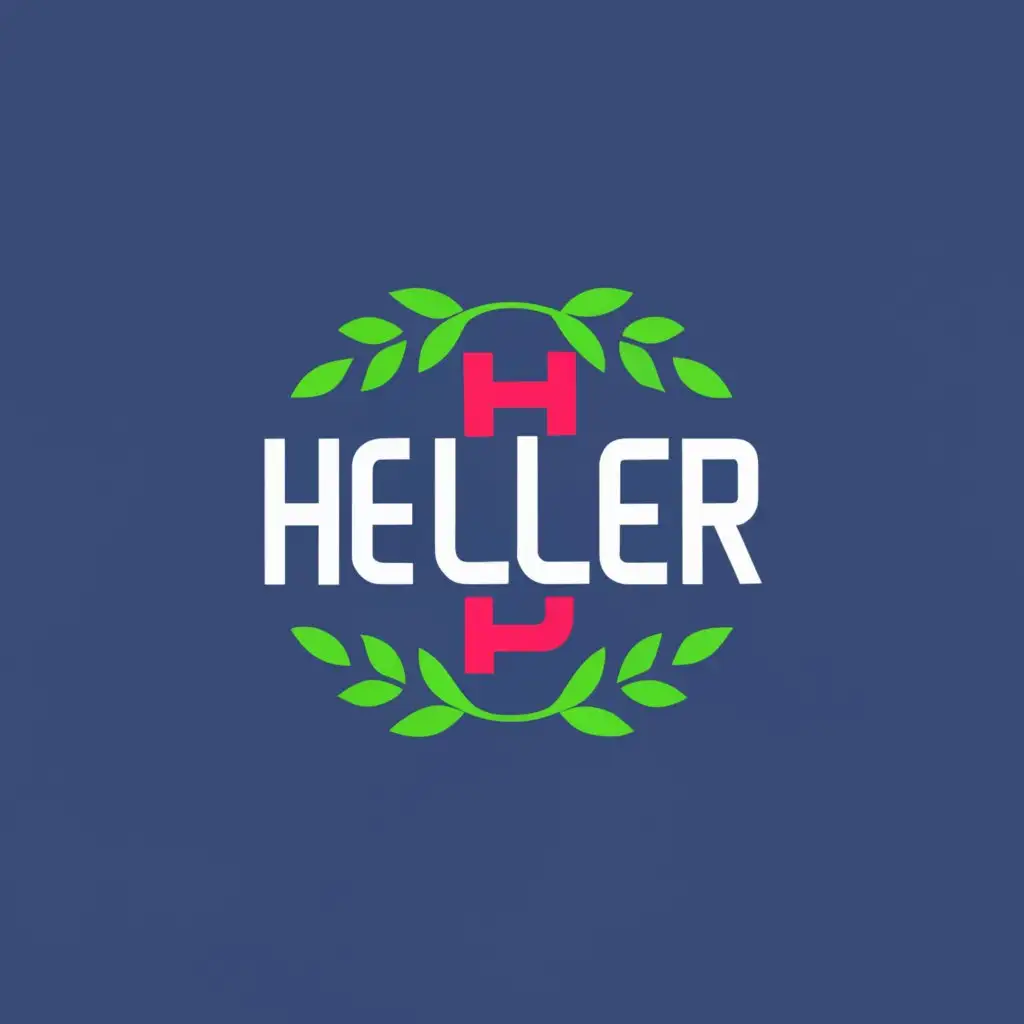 logo, 3d printer, white background, high tech logo, with the text "Heller Prints", typography, be used in Technology industry