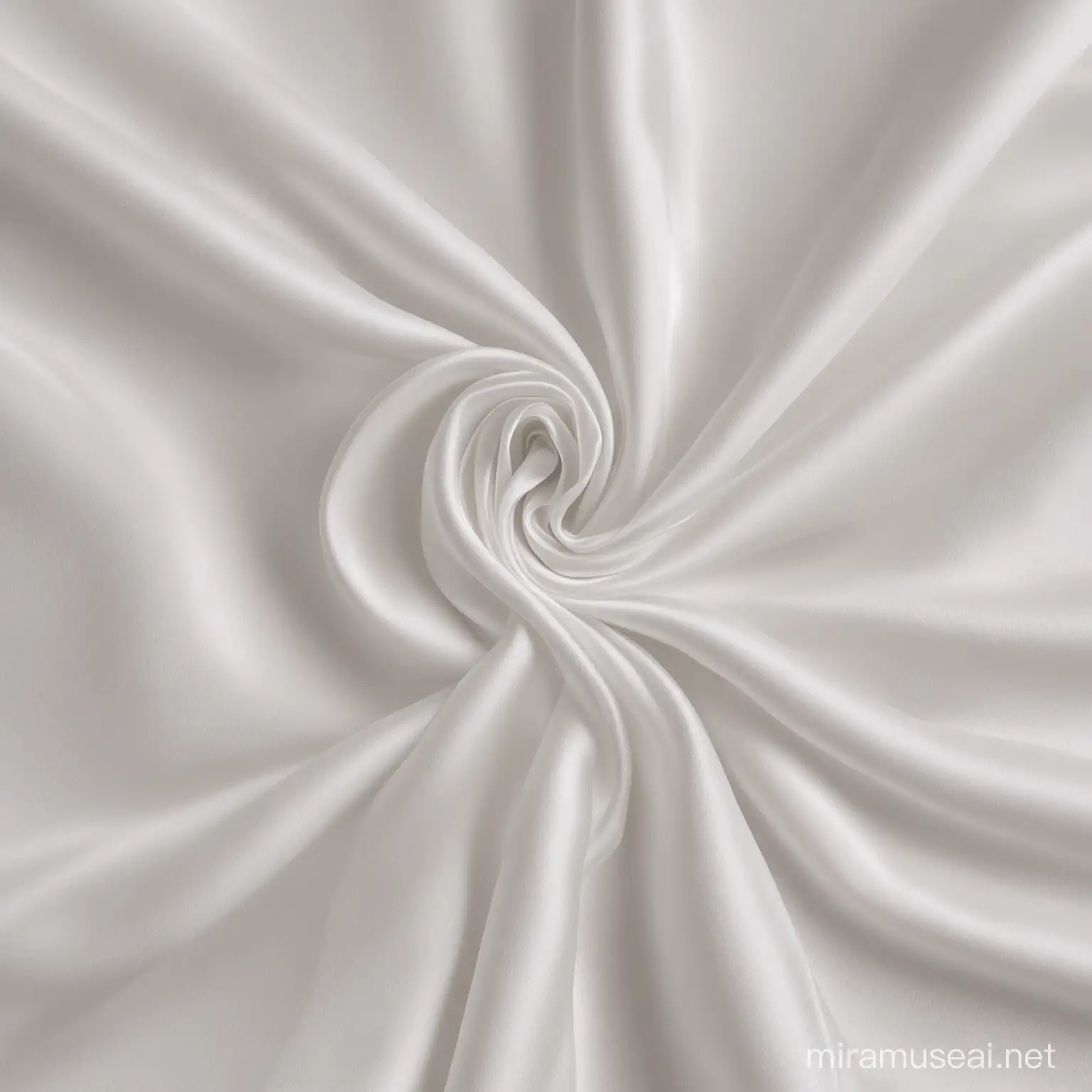 white silk fabric