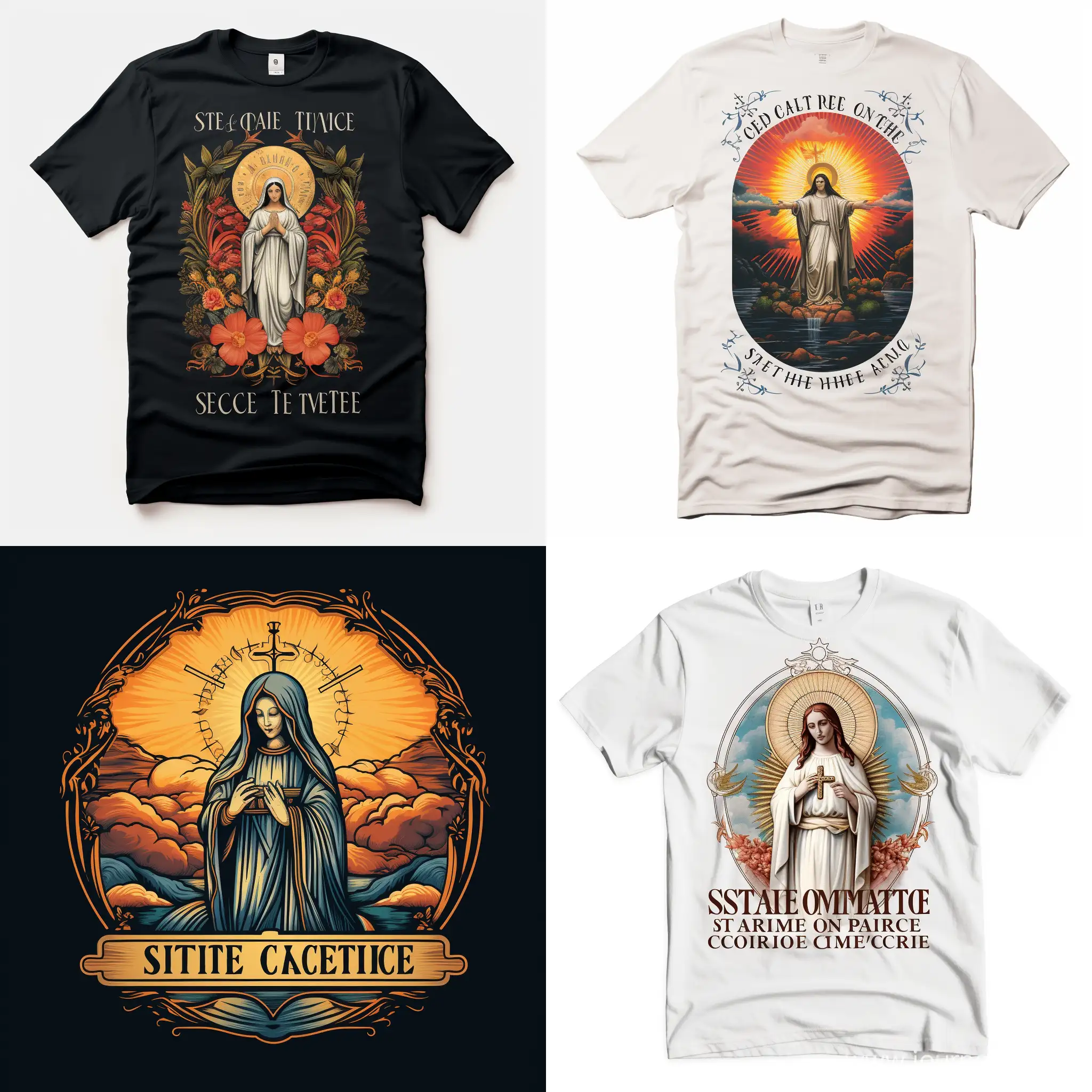 Catholic-Church-Tshirt-Inspiring-Faith-and-Community-with-The-Virgin-Mary