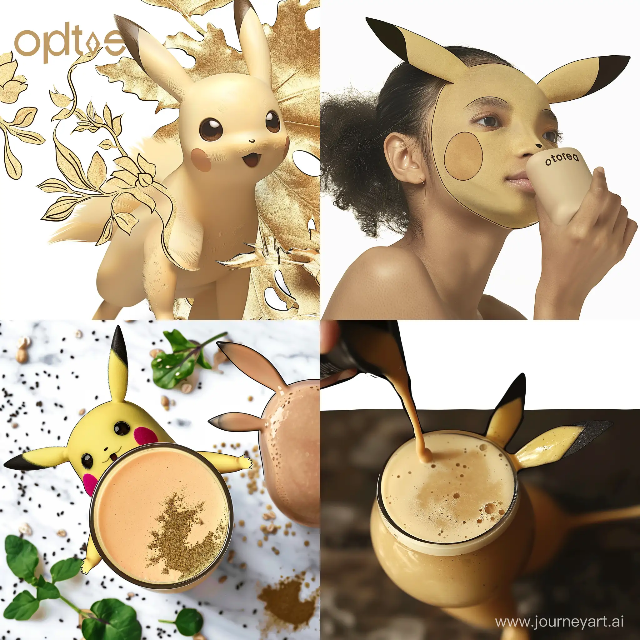 Playful-Pikachu-and-Raichu-Artwork-Collage