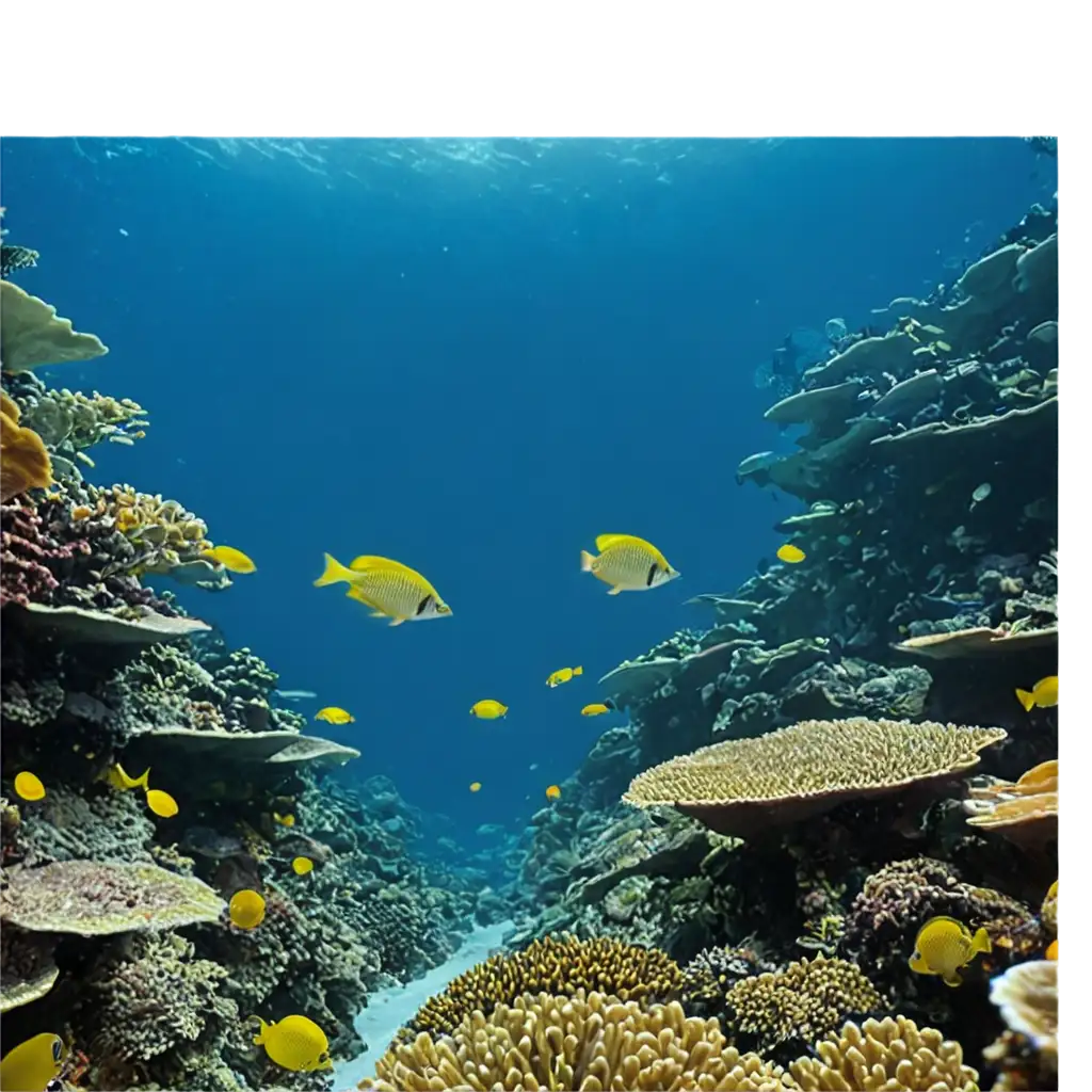 Vibrant-Underwater-Coral-Reef-and-Small-Fish-PNG-Captivating-Beauty-Beneath-the-Sea