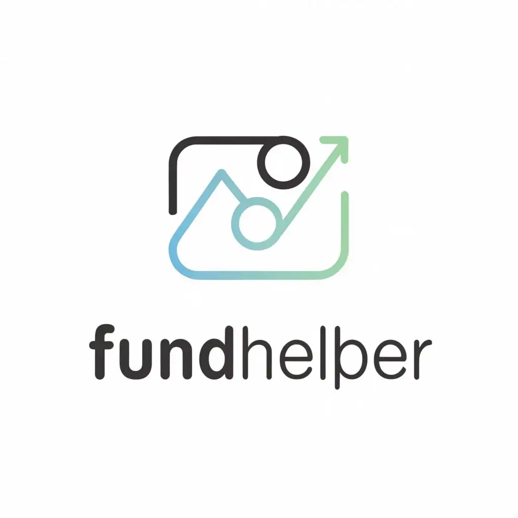 a logo design, main symbol:A widget for helping investors manage funds.,Minimalistic,be used in Internet industry,clear background