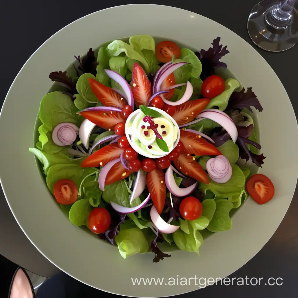 Vibrant-and-Artfully-Arranged-Salad-Presentation