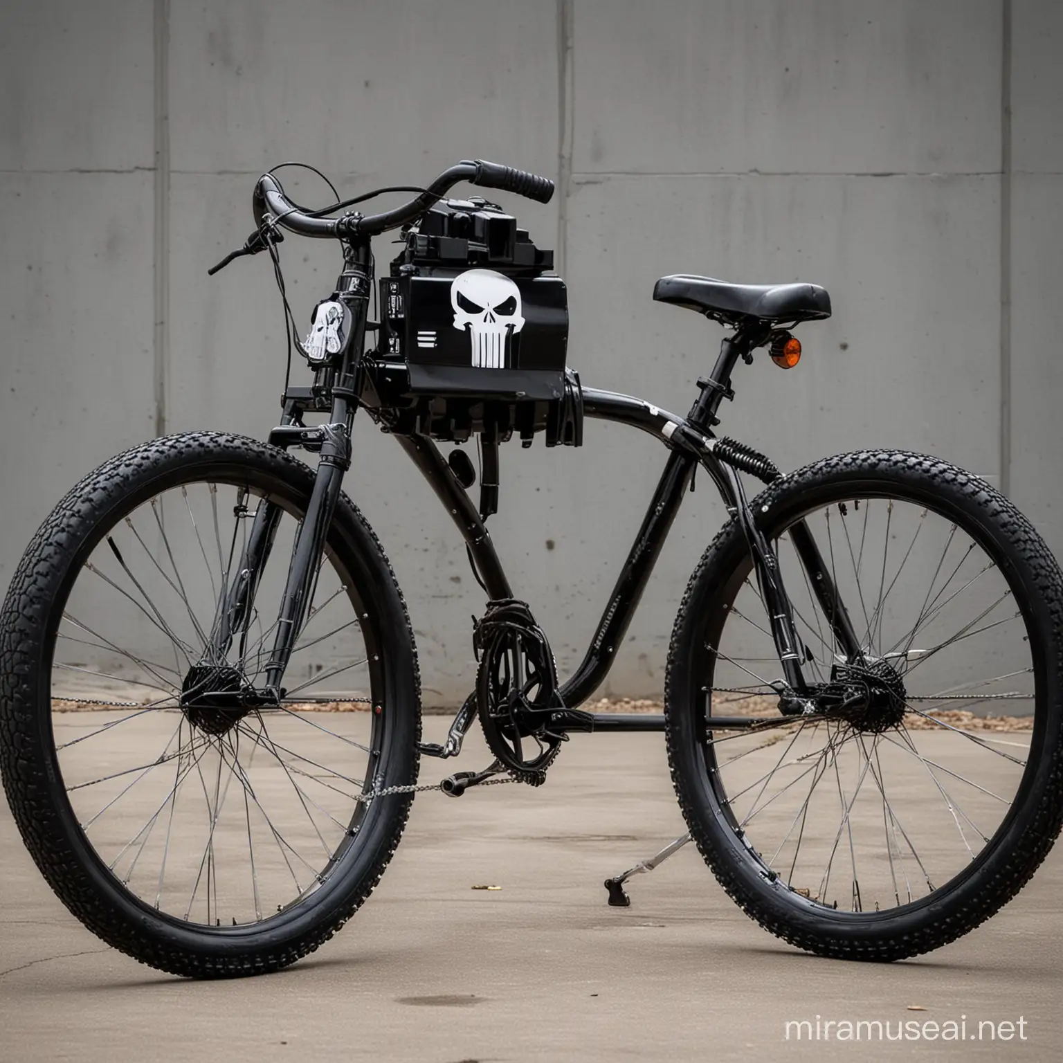The Punisher Style bicycle