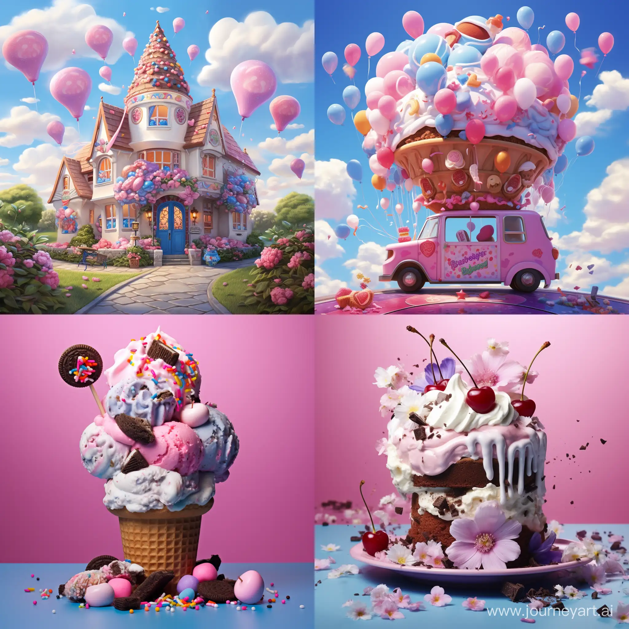 Colorful-BaskinRobbins-Ice-Cream-Array