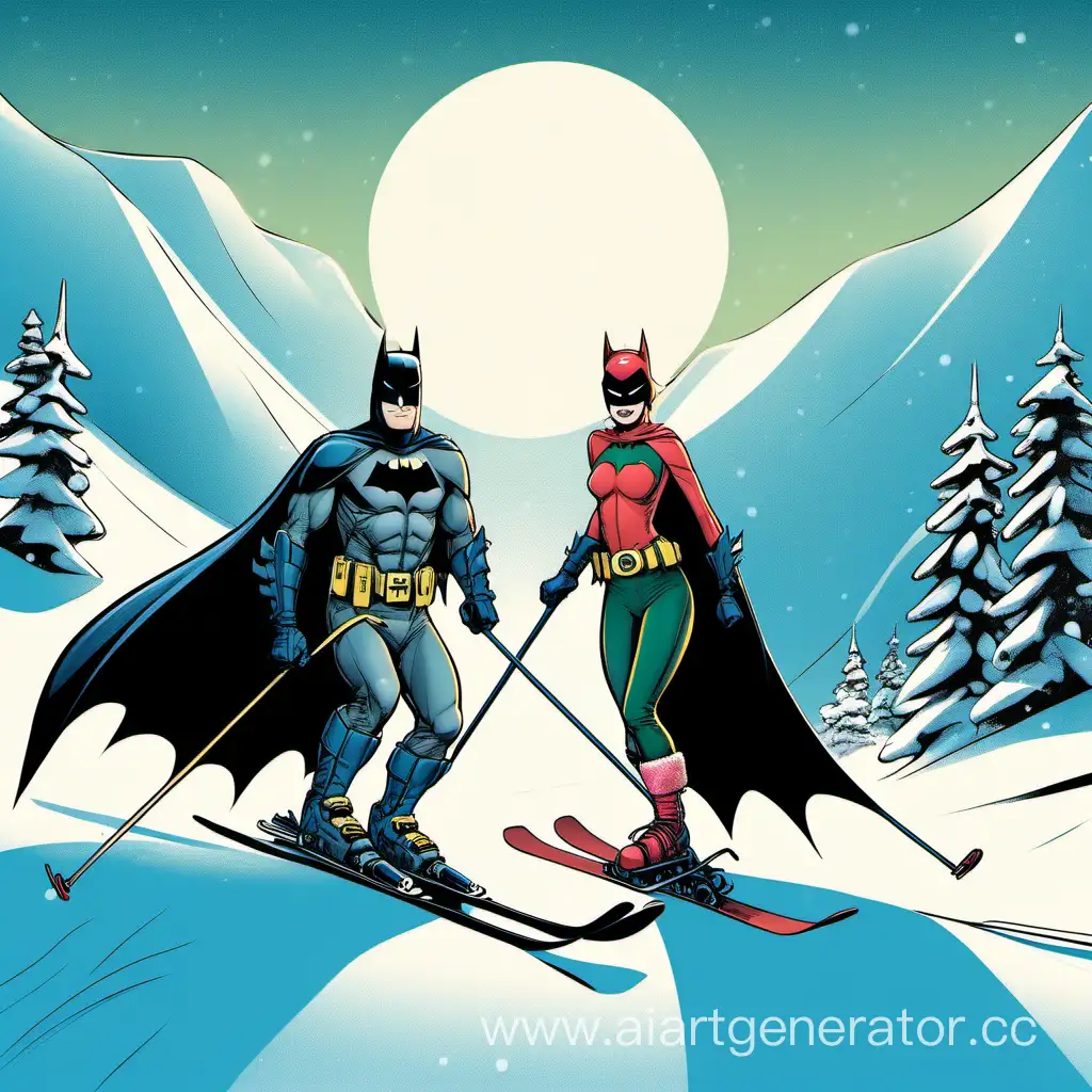 Dynamic-Duo-Skiing-Adventure-with-Batman-and-Batwoman