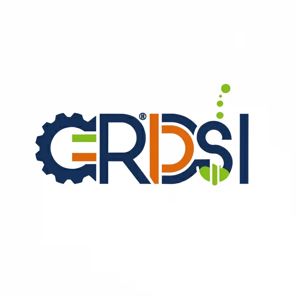 a logo design,with the text "Crdsi", main symbol:scientific equipment,complex,be used in Education industry,clear background