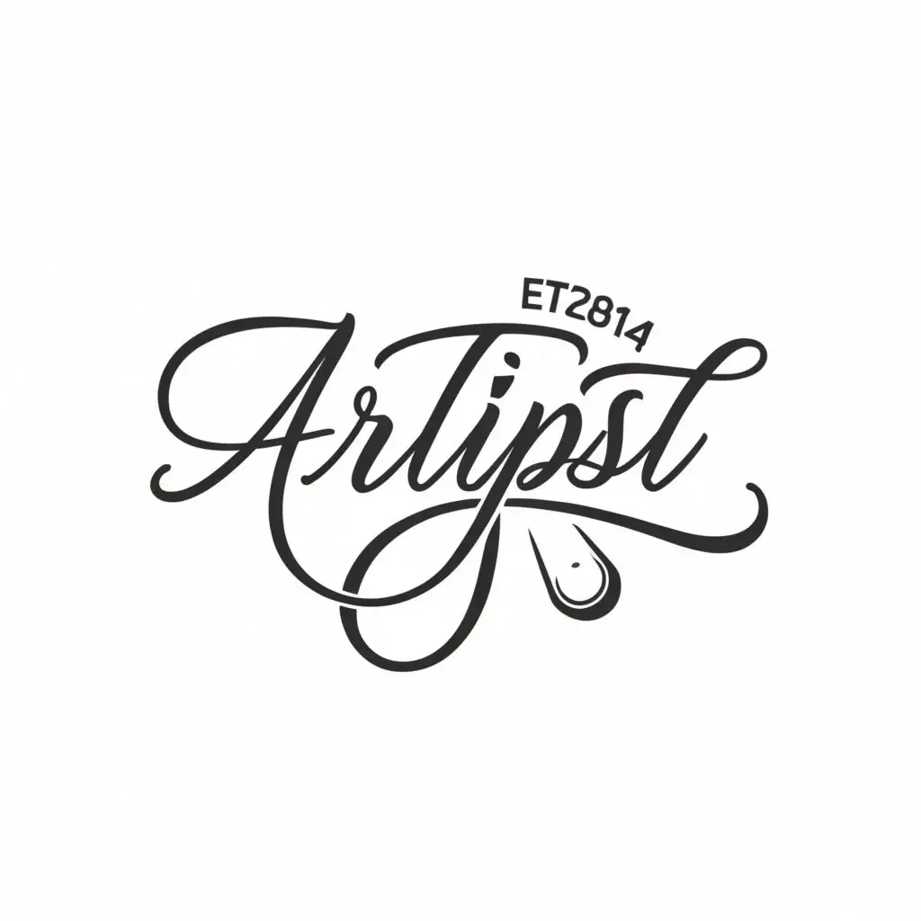 a logo design,with the text "arTIPst", main symbol:Nail,Moderate,be used in Beauty Spa industry,clear background