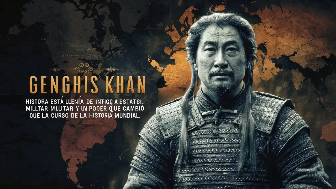 genghis khan u historia está llena de intriga, estrategia militar y un poder sin igual que cambió el curso de la historia mundial