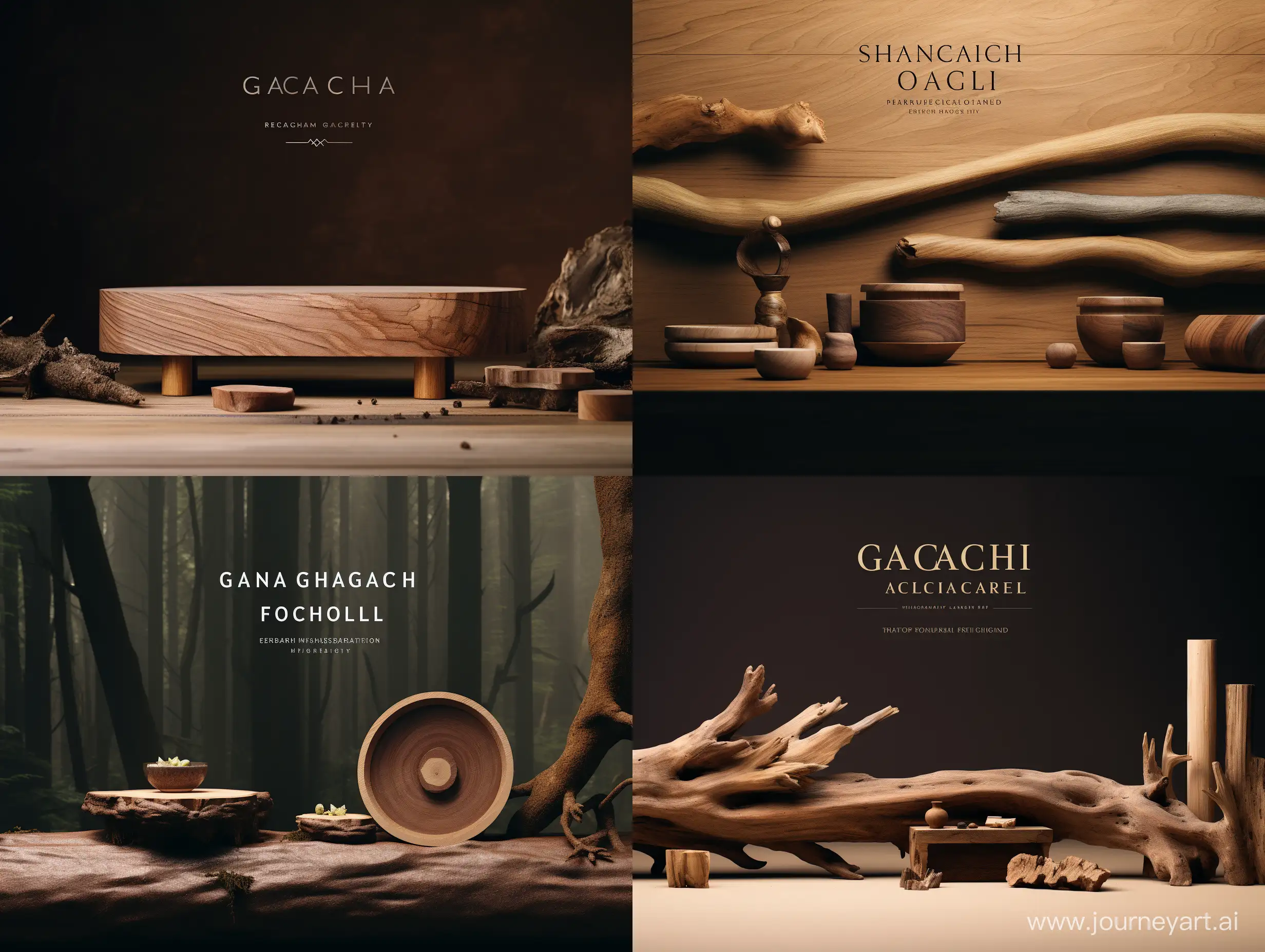 Minimalist-Caragach-Wood-Products-Banner-Design-Services